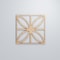 Ekena Millwork Medium Swansea Decorative Fretwork Wood Wall Panels, Alder, 15 3/8"W x 15 3/8"H x 3/8"T WALW16X16X0375SWNAL - alternate 5